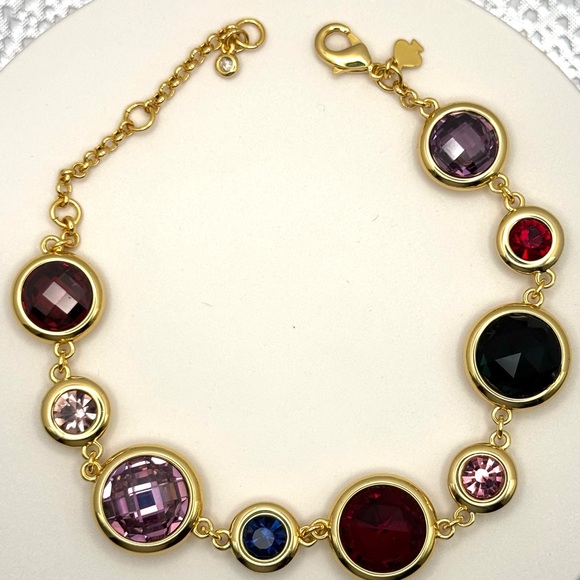 $98 Kate Spade On The Dot Bracelet Muliticolor NWOT - Picture 2 of 4